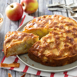Gâteau Aux Pommes Moelleux Et Fondant