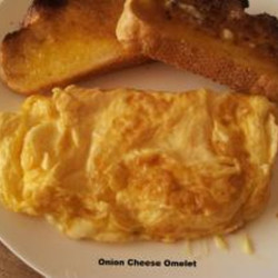 Onion Cheese Omelet
