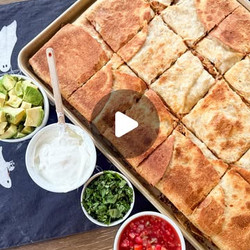 Sheet Pan Quesadillas