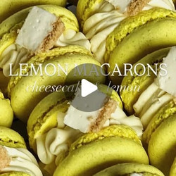 Lemon Macaron Ganache