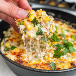 Creamy Slow Cooker Mexican Street Corn Dip