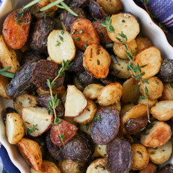 Mayonnaise Herb Roasted Potatoes