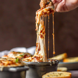 Cheesy Parmesan Meatball Soup Recipe