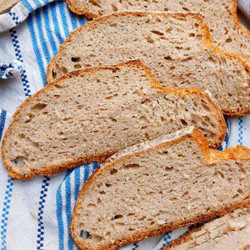 Vegan Buckwheat Sourdough Bread (gluten-free)
