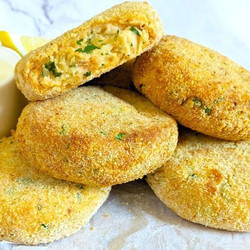 Air Fryer Salmon Rissoles