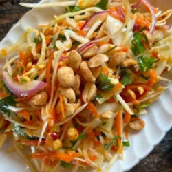 Honey-roasted Peanut Slaw