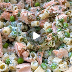 Creamy Salmon &amp; Dill Pasta