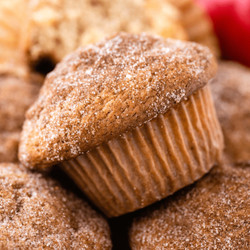 Apple Cinnamon Muffin Recipe (with Apple Chunks)