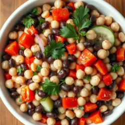 Best Dense Bean Salad Recipe For Meal Prep &amp; Potlucks