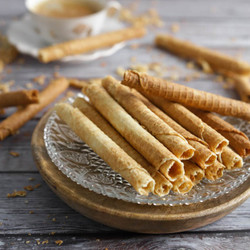 Schokoladen-rollbretzeli