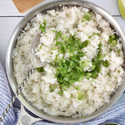 Coconut Lime Rice Recipe