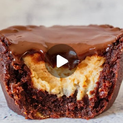 No Bake Brownie Pb Cream Cups