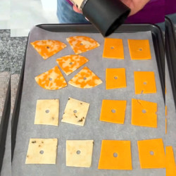 Homemade Cheese Crisp