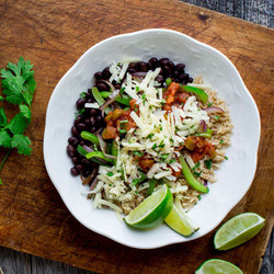 Bean &amp; Veggie Taco Bowl