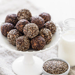 Chia Seed Date Bliss Balls