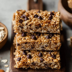 Soft-baked Peanut Butter Granola Bars-easy Recipe