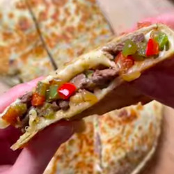 Philly Cheese Steak Quesadilla
