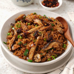 Mushroom Fried Rice