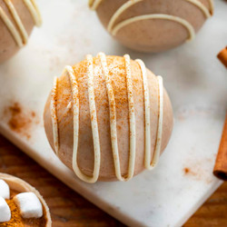 Snickerdoodle Hot Cocoa Bombs
