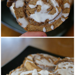 Homemade Cinnamon Roll Dog Treats