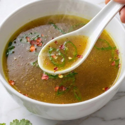 Ginger Garlic Mushroom Broth