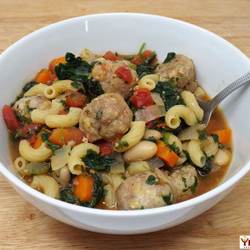 Turkey Meatball Minestrone