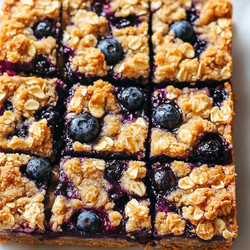 Blueberry Crumble Bars