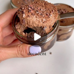 Coffee Chocolate Protein Mousse