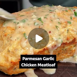 Garlic Parmesan Chicken Meatballs