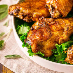 Crispy Smoked Turkey Wings
