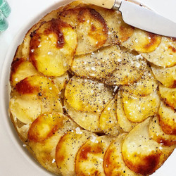 Potato And Onion Cake