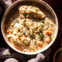 Crockpot Creamy Chicken And Dumplings