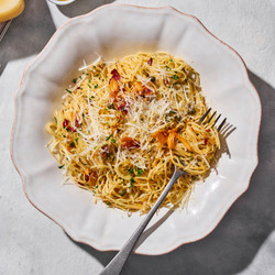 Garlic Chilli Crisp Anchovy Pasta Recipe | Marion's Kitchen