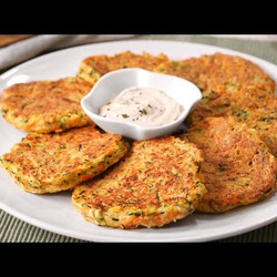Tortitas De Calabacín Y Zanahoria