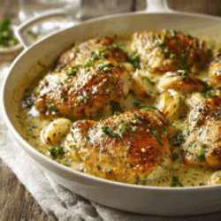 Creamy Garlic Chicken Recipe