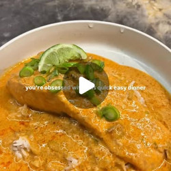 Gochujang Coconut Poached Fish