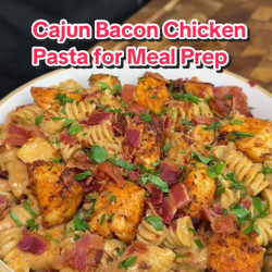 Cajun Bacon Chicken Ranch Pasta
