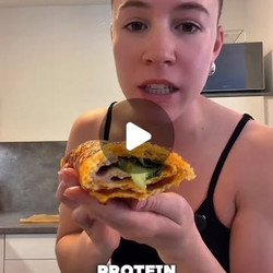 High Protein Carrot Wrap