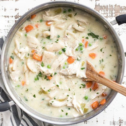 Chicken And Dumplings With Vegetables
