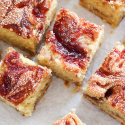 Raspberry Jam Swirl Cake