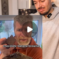 Chocolate Banana Brownie Perfection