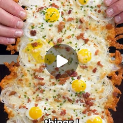 Cheesy Onion Breakfast Sheet