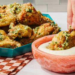 Garlic-parmesan Air-fryer Chicken Wings