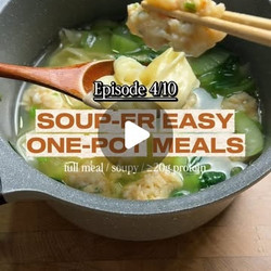 No-wonton Wonton Soup