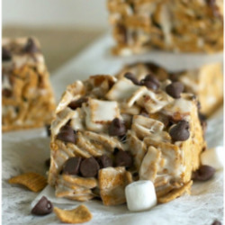 S'mores Graham Krispie Treats