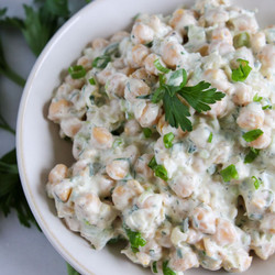 Fresh Herb Chickpea Salad