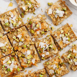 Jessica's Pistachio Oat Squares - Love And Lemons