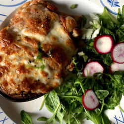 Ragù Stuffed Aubergines