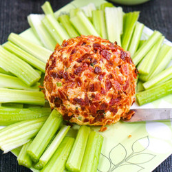 Keto Buffalo Chicken Cheese Ball Recipe