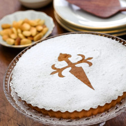 Spanish Almond Cake (tarta De Santiago)